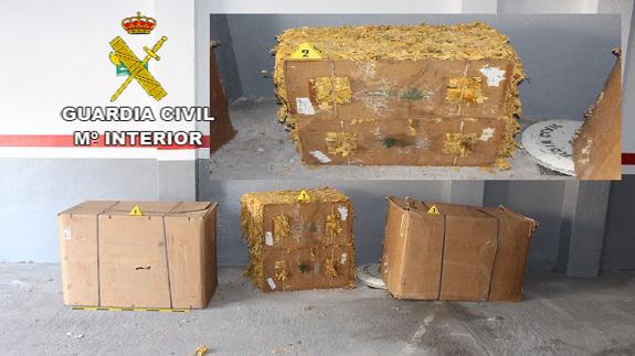 Intervenidos 440 kilos de picadura de tabaco en Navalmoral de la Mata